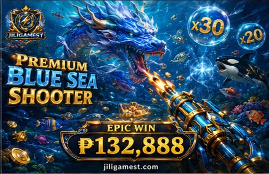 JILIGAMES jackpot fishing target movement with entry, central and exit lanes
