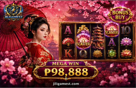 JILIGAMES Slot reel interface with symbols and mobile round controls